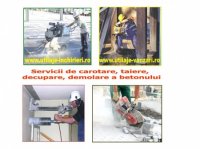 SERVICII CAROTARE, DEMOLARE, TAIERE - SERVICII CAROTARE, DEMOLARE, TAIERE